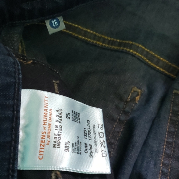 Citizens of humanity Ava straight leg Jean's - Picture 9 of 11